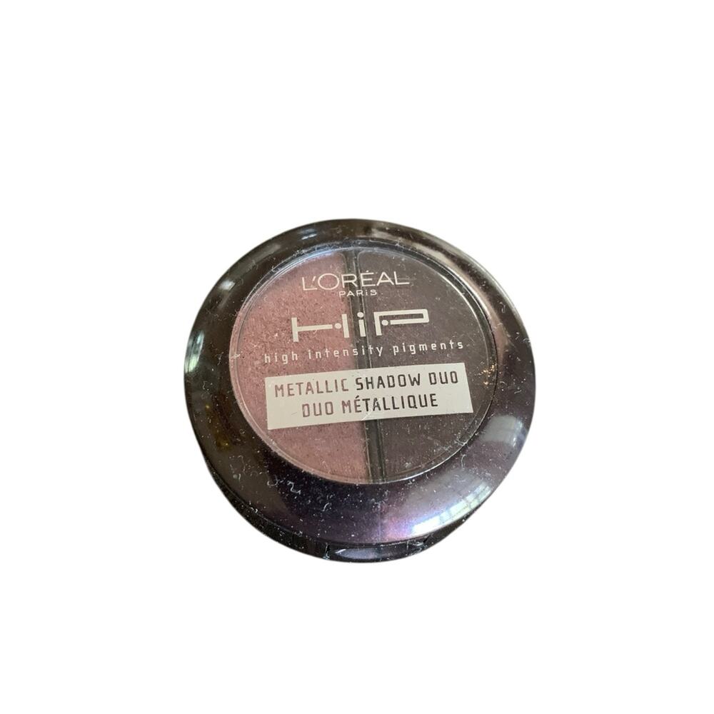 Swatched L’Oreal HIP Eyeshadow Duos #106-Sculpted. 0.08oz. Rare. Discontinued
